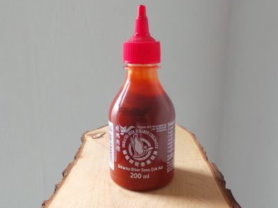 Bild Sriracha sehr scharf